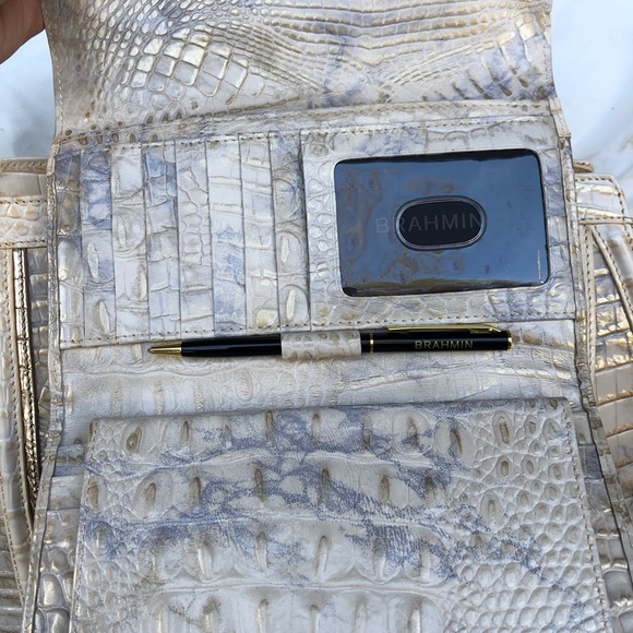 AUTHENTIC Brahmin purse and matching wallet - Picture 2 of 6